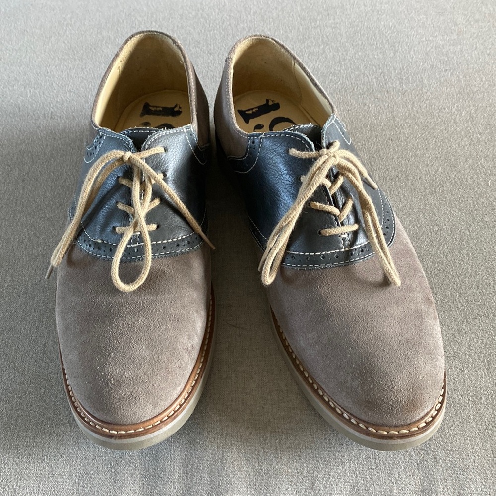 Mens suede shoes.
